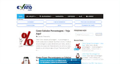 Desktop Screenshot of calculoexato.net